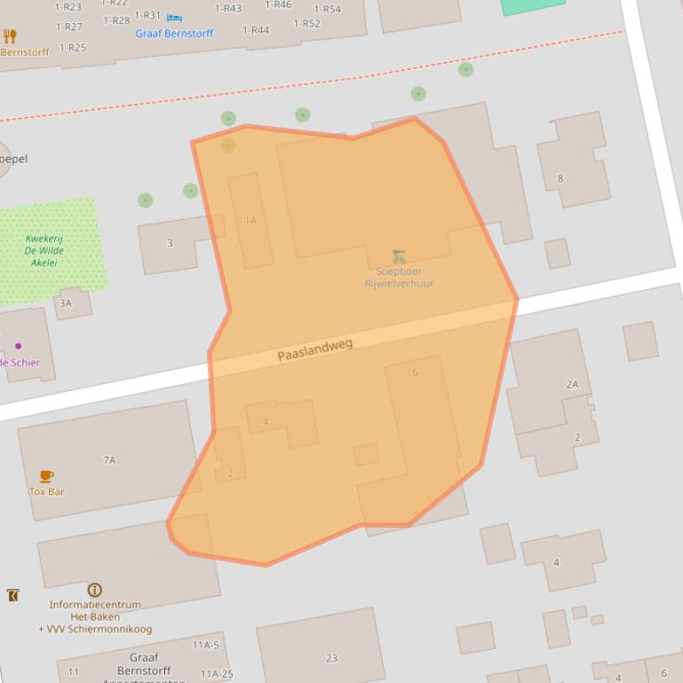 Kaart van postcodegebied 9166PV.