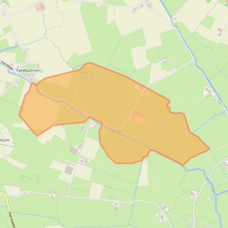 Kaart van postcodegebied 9171GD.