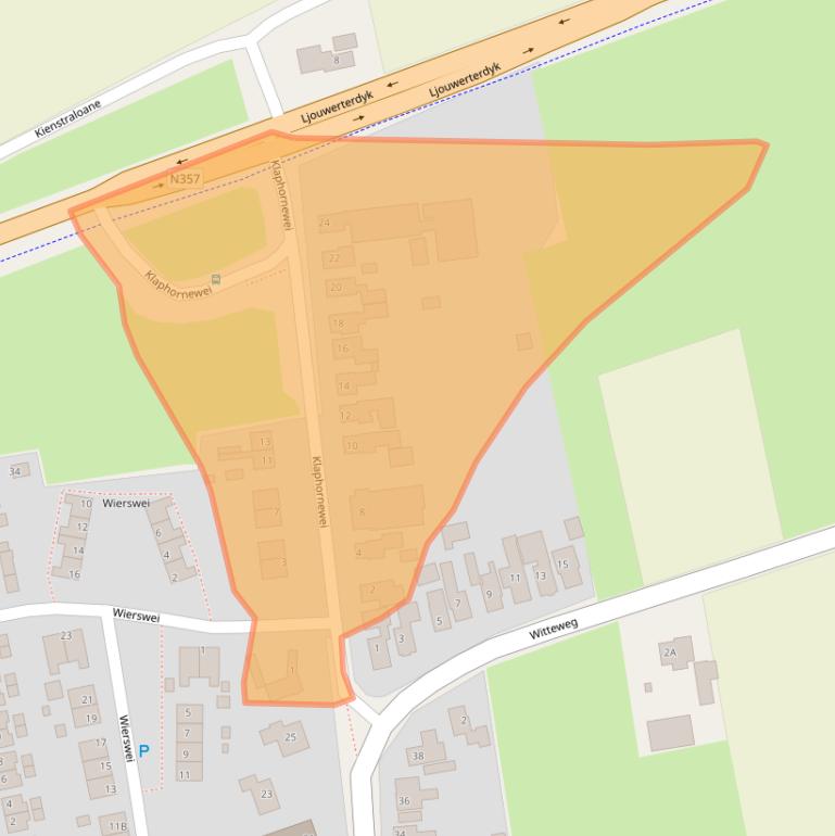 Kaart van postcodegebied 9171LH.