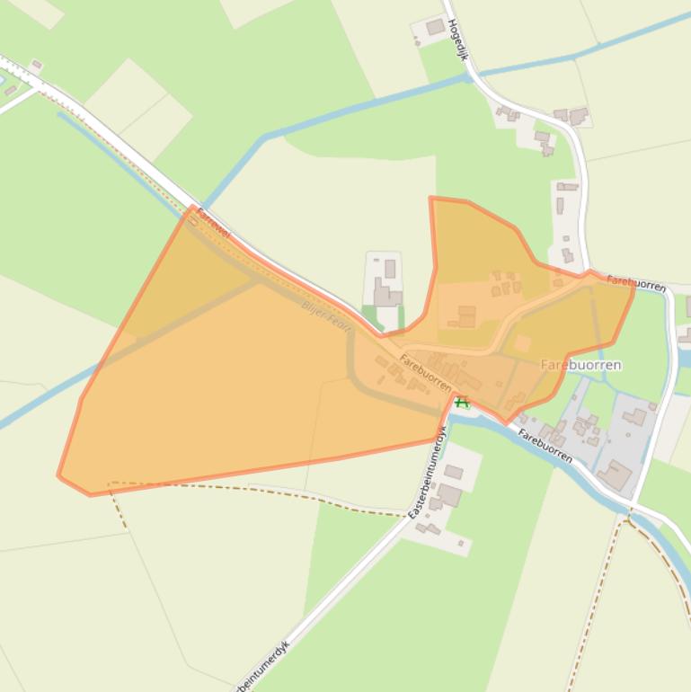 Kaart van postcodegebied 9171MA.