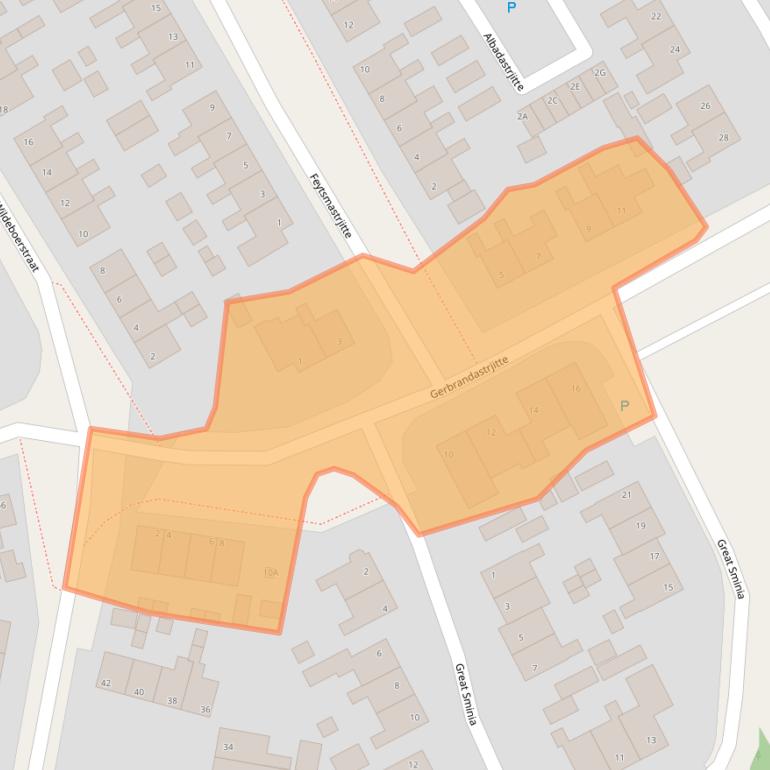 Kaart van postcodegebied 9172NP.