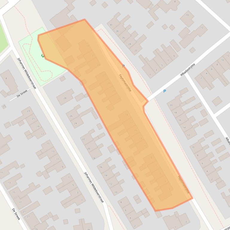 Kaart van postcodegebied 9172NR.