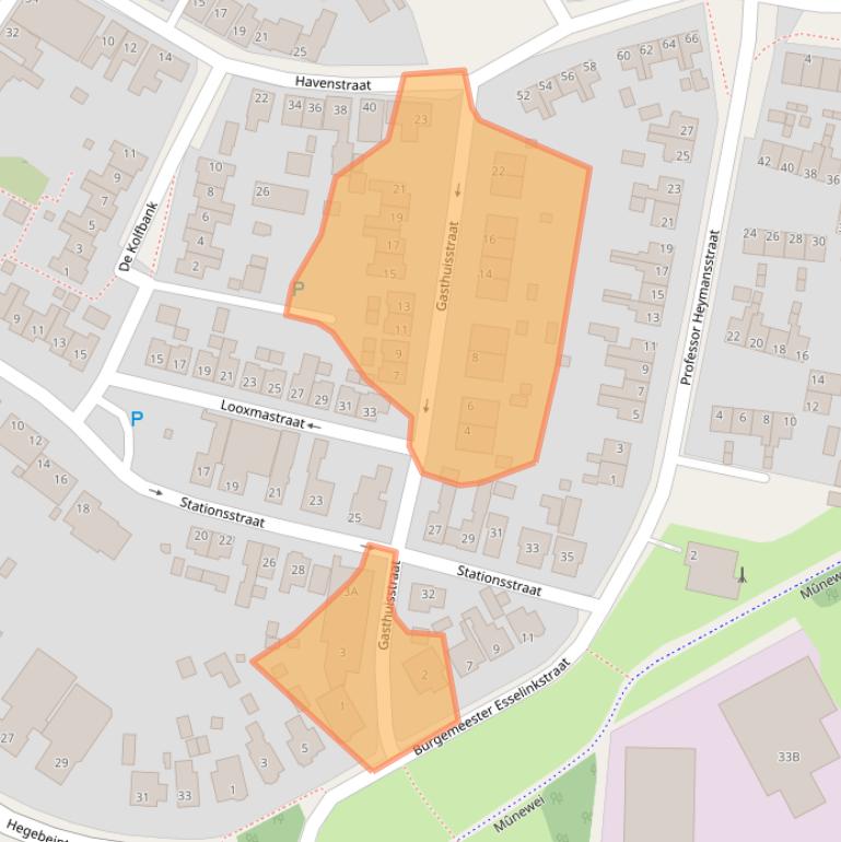 Kaart van postcodegebied 9172NZ.