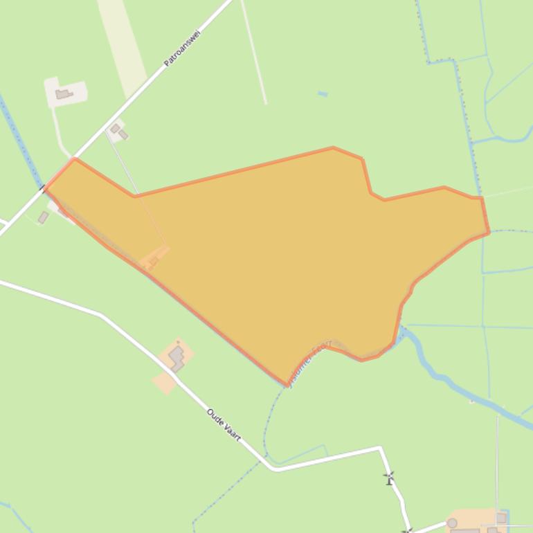 Kaart van postcodegebied 9173GJ.