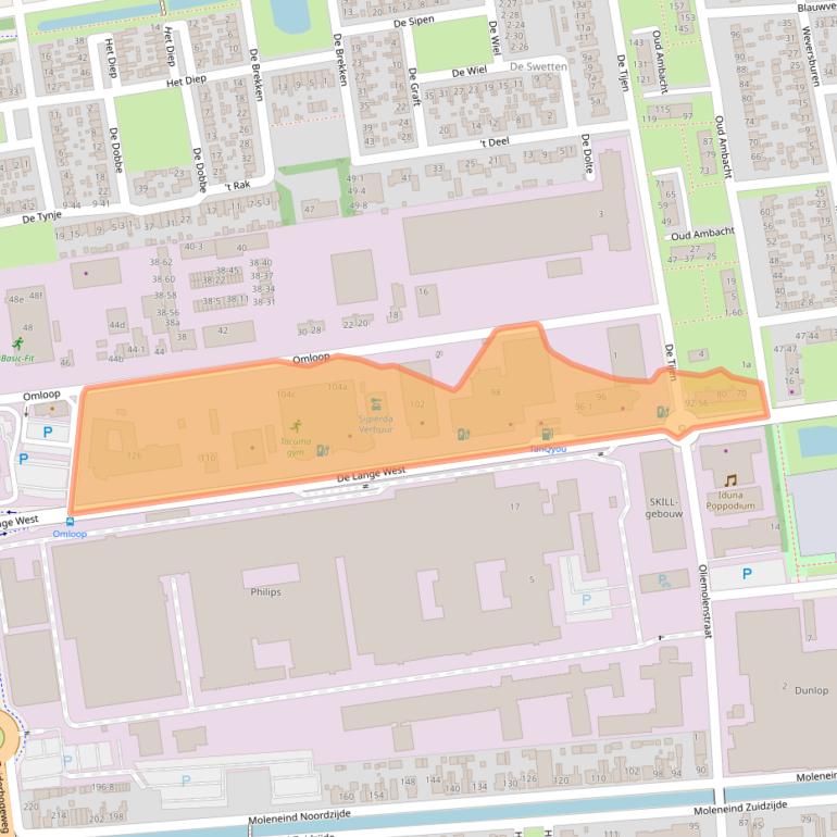 Kaart van postcodegebied 9201CH.