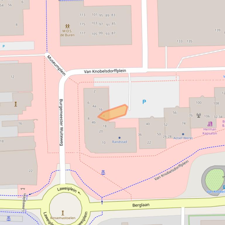 Kaart van postcodegebied 9201DJ.