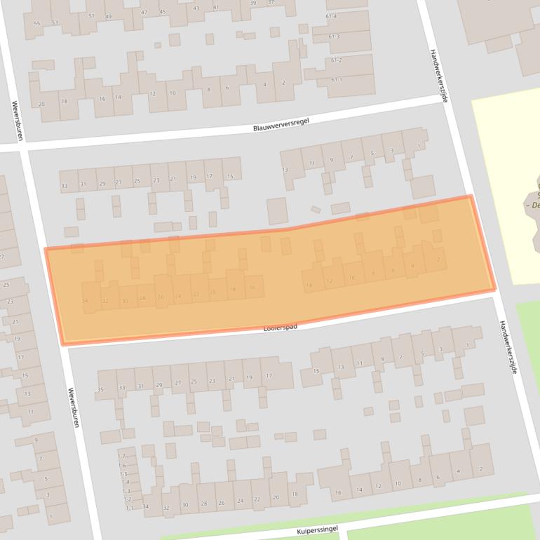 Kaart van postcodegebied 9201ED.