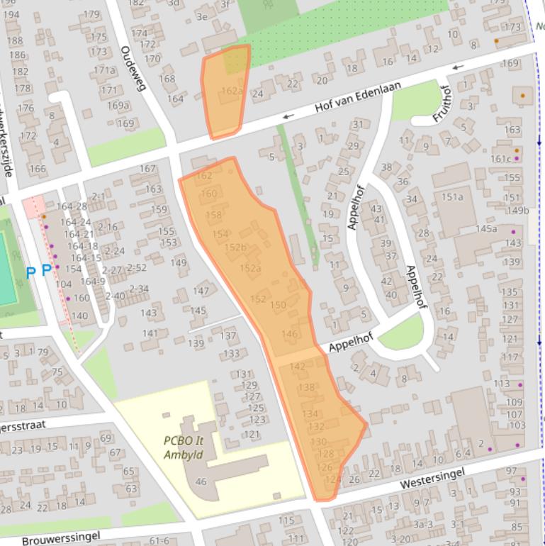 Kaart van postcodegebied 9201ER.