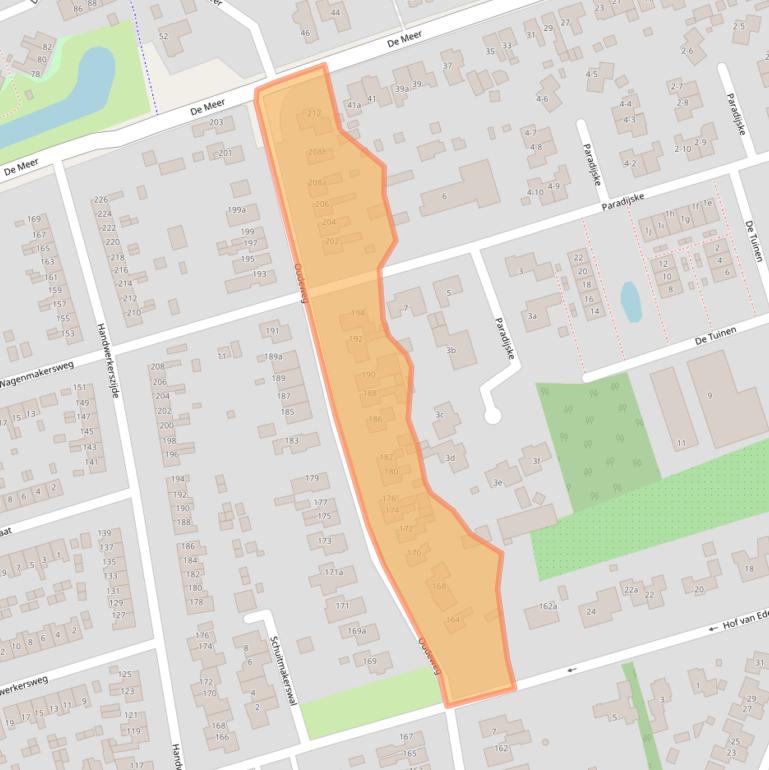 Kaart van postcodegebied 9201ES.