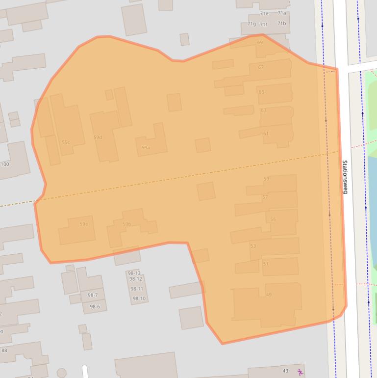 Kaart van postcodegebied 9201GH.