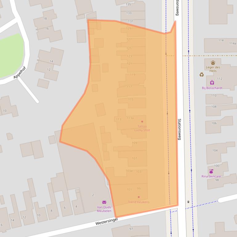 Kaart van postcodegebied 9201GK.