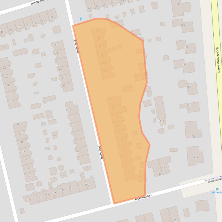 Kaart van postcodegebied 9201HM.
