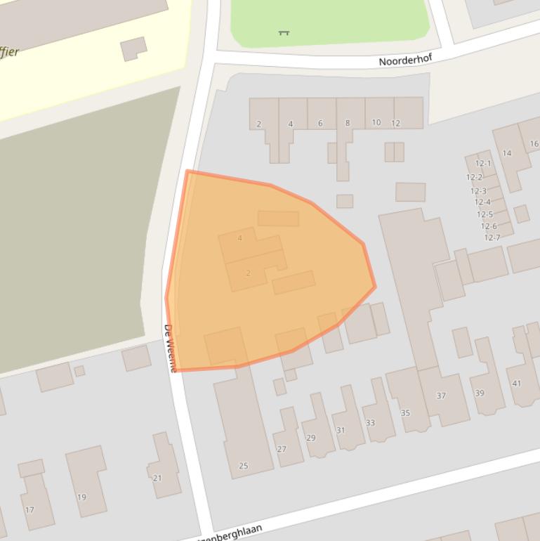 Kaart van postcodegebied 9201JR.
