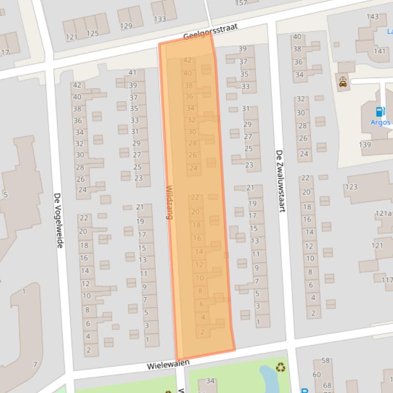 Kaart van postcodegebied 9201TD.