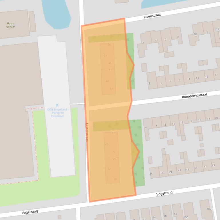 Kaart van postcodegebied 9201TH.