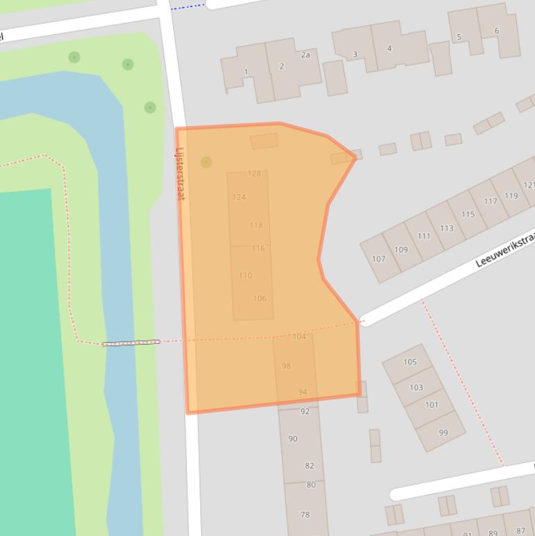 Kaart van postcodegebied 9201TK.