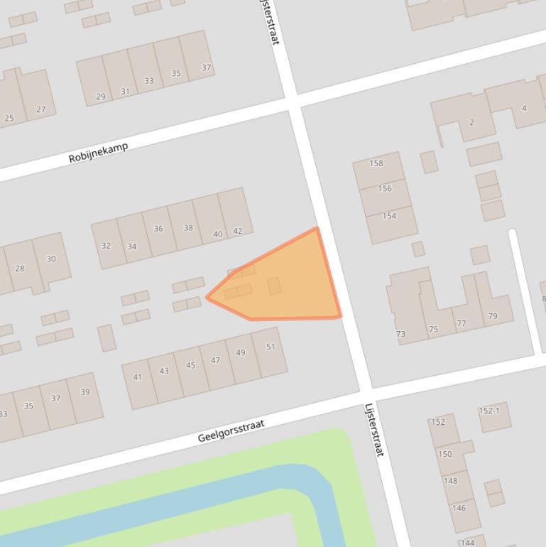 Kaart van postcodegebied 9201TT.