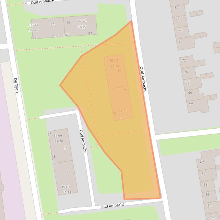 Kaart van postcodegebied 9201VM.