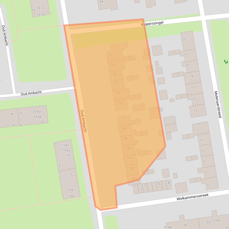 Kaart van postcodegebied 9201XC.