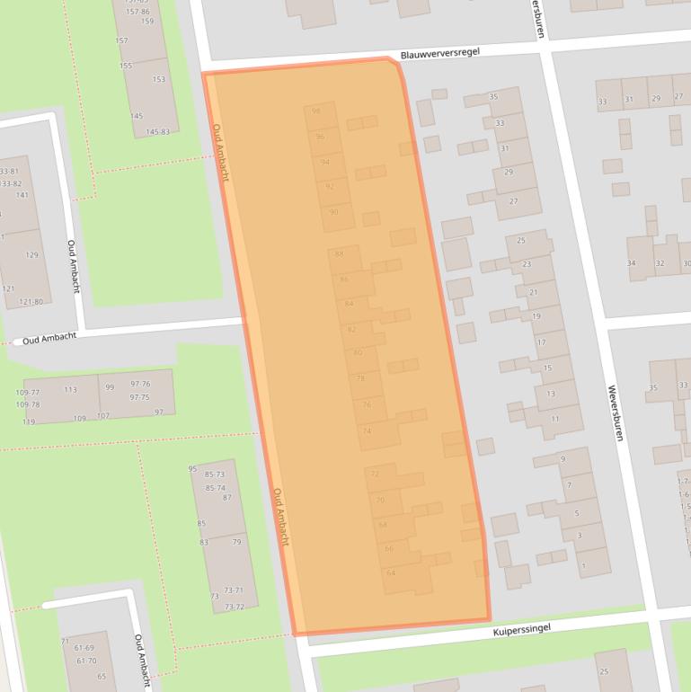 Kaart van postcodegebied 9201XD.