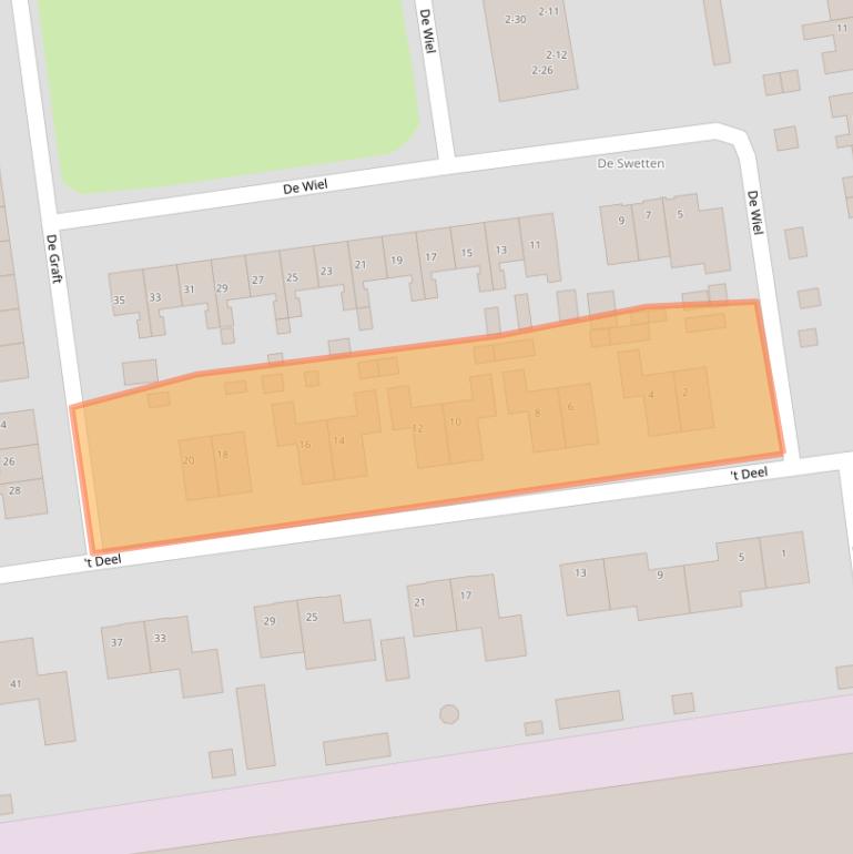 Kaart van postcodegebied 9201XN.