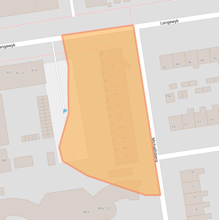 Kaart van postcodegebied 9202CX.