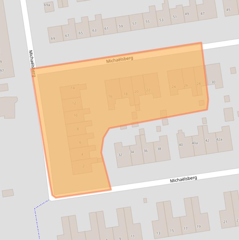 Kaart van postcodegebied 9202CZ.