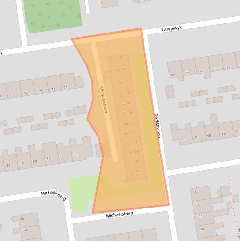 Kaart van postcodegebied 9202EB.