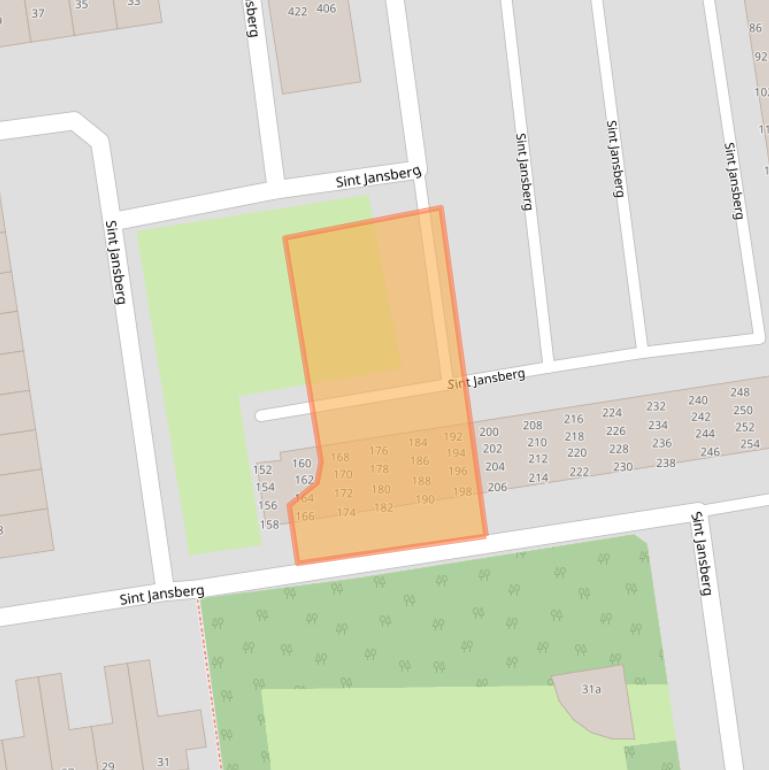 Kaart van postcodegebied 9202EL.