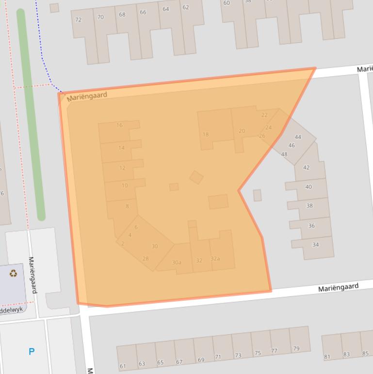 Kaart van postcodegebied 9202GB.