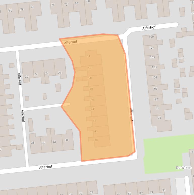 Kaart van postcodegebied 9202GL.