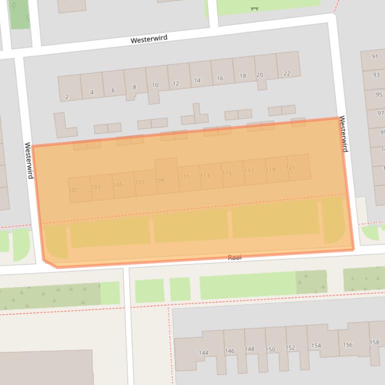 Kaart van postcodegebied 9202HS.