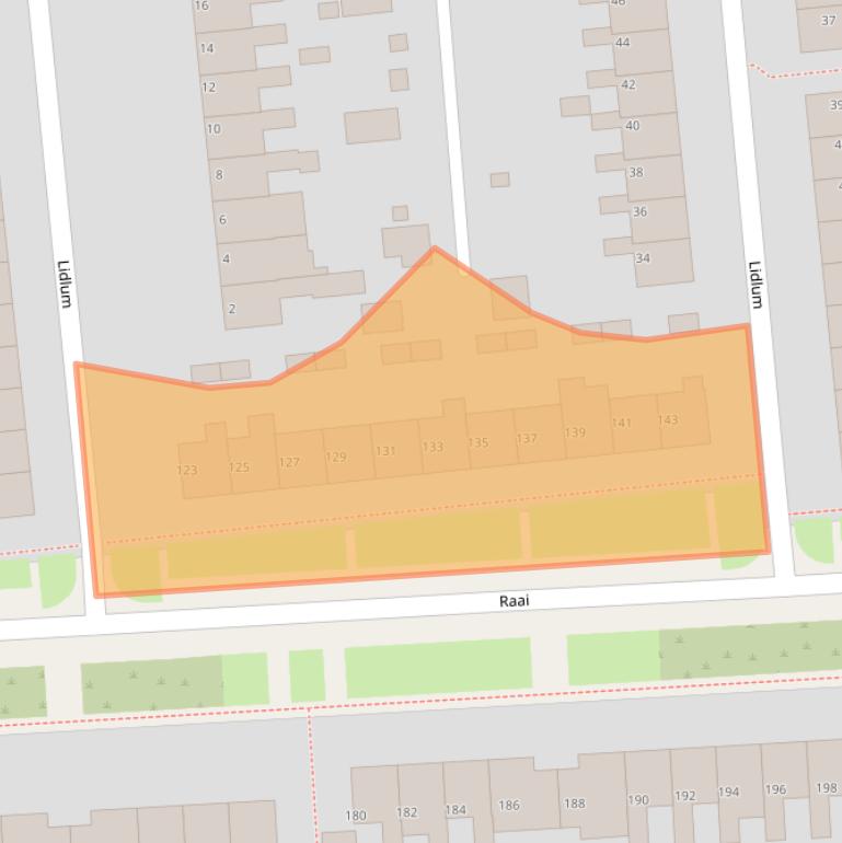 Kaart van postcodegebied 9202HT.