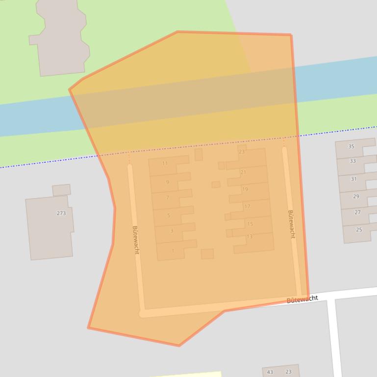 Kaart van postcodegebied 9202JP.