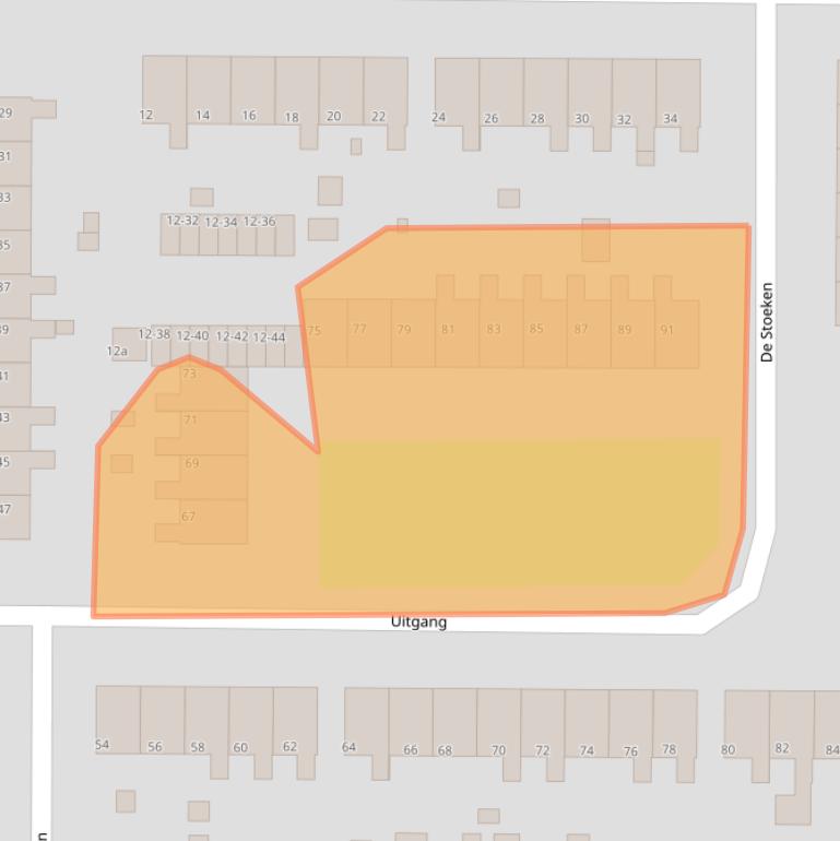 Kaart van postcodegebied 9202NS.