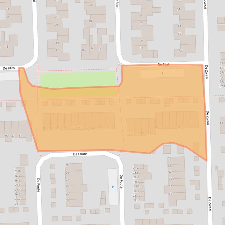 Kaart van postcodegebied 9202TN.