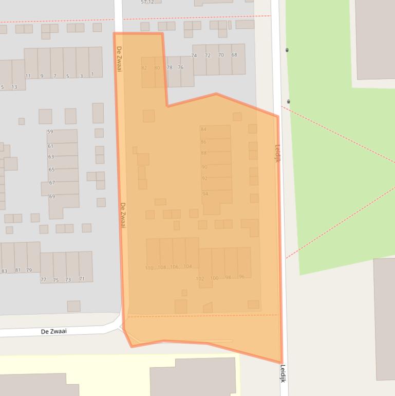 Kaart van postcodegebied 9202VC.