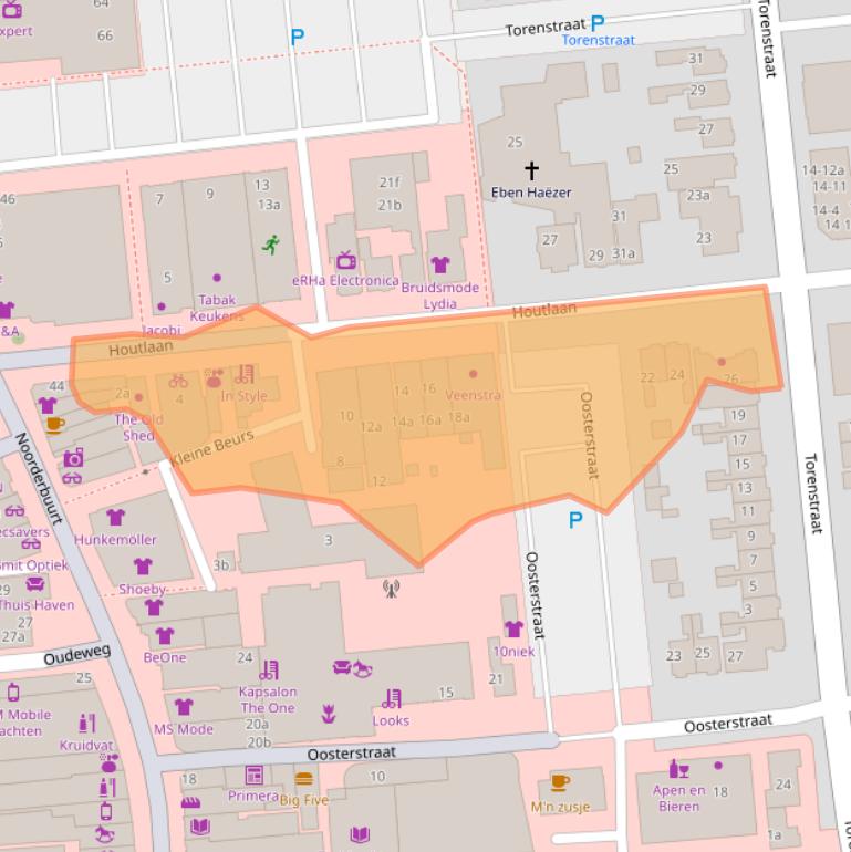 Kaart van postcodegebied 9203AT.