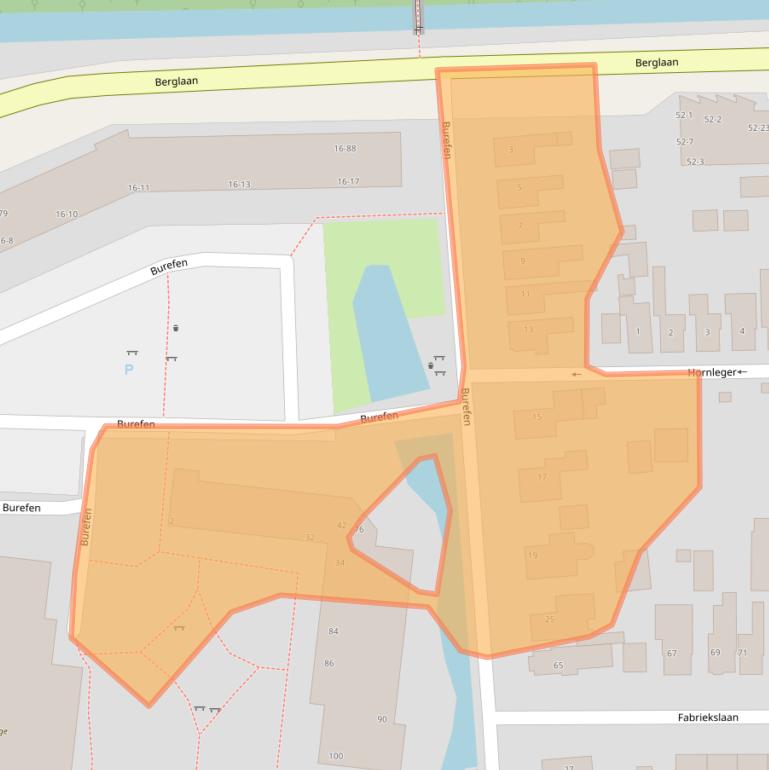 Kaart van postcodegebied 9203GM.