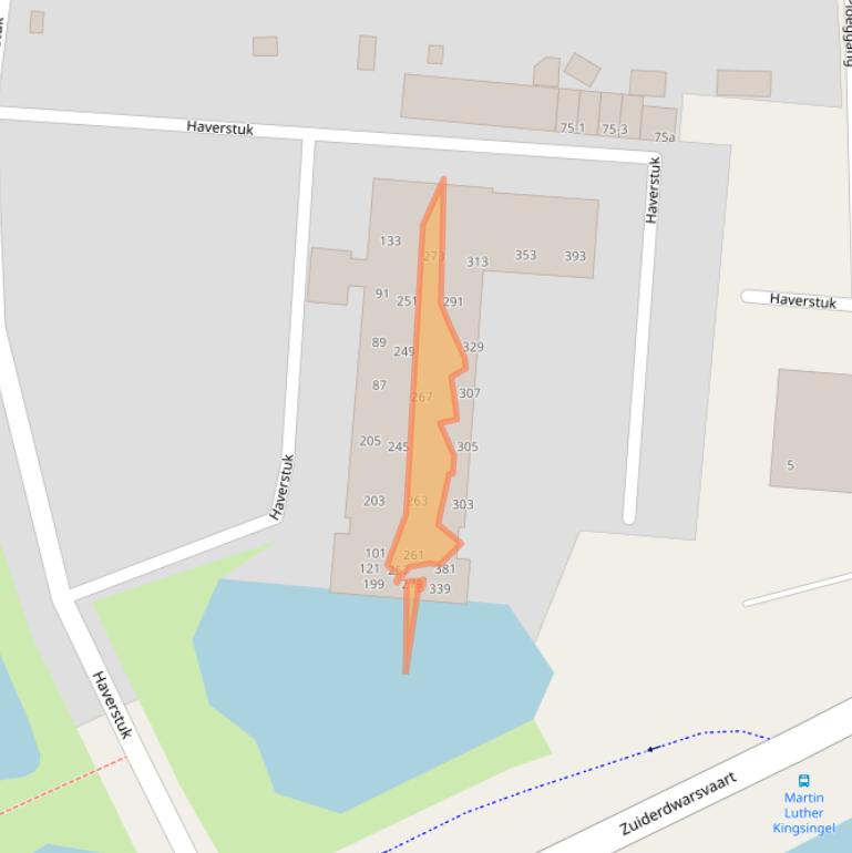 Kaart van postcodegebied 9203JK.