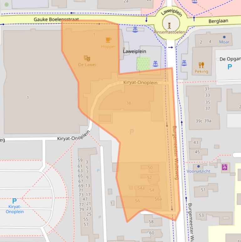 Kaart van postcodegebied 9203KL.