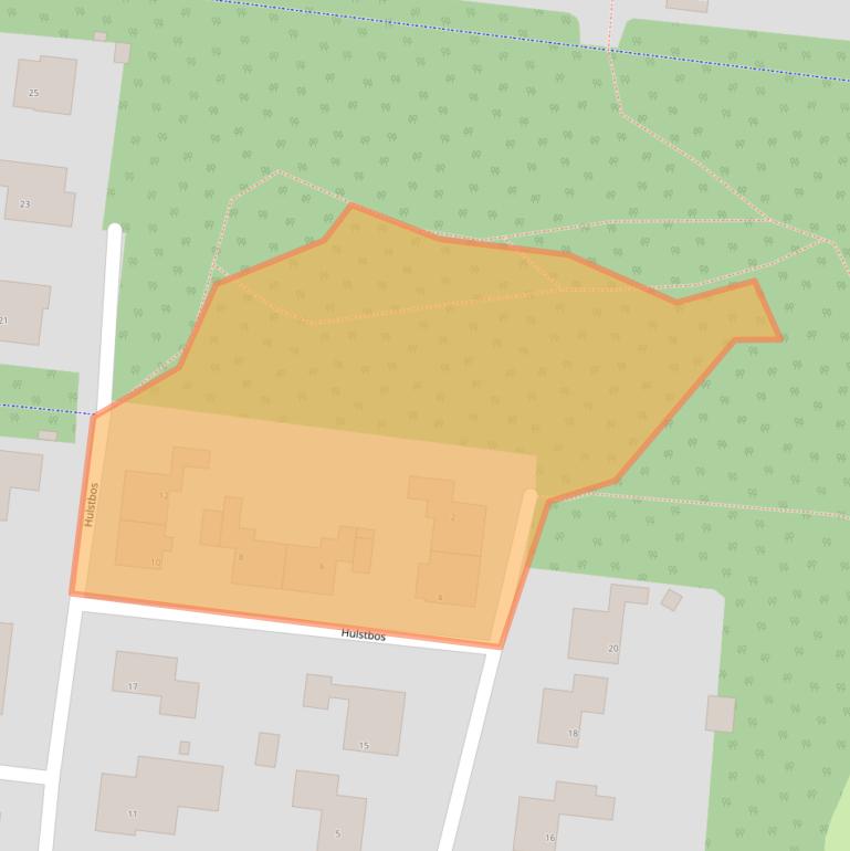Kaart van postcodegebied 9203NC.