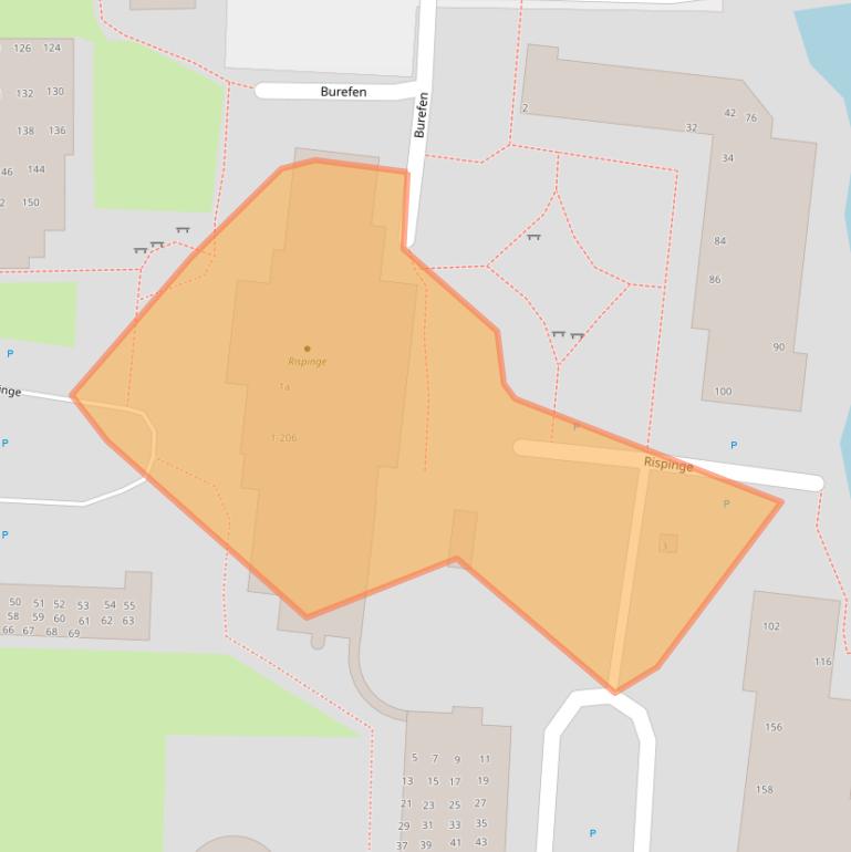 Kaart van postcodegebied 9203ZG.