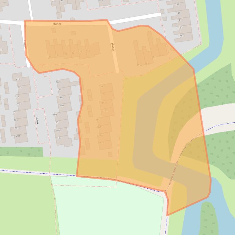 Kaart van postcodegebied 9204BL.