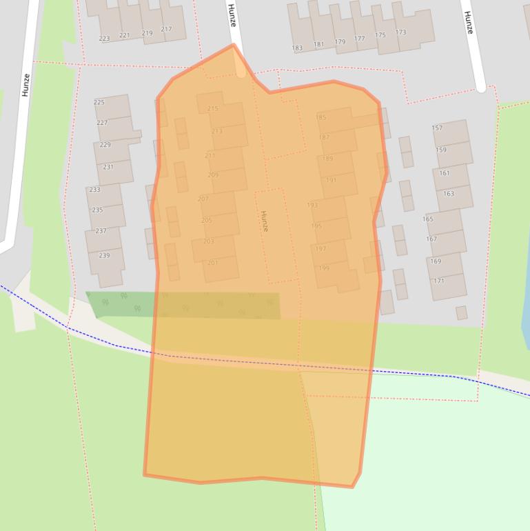 Kaart van postcodegebied 9204BM.