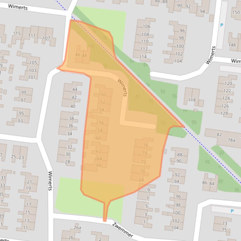 Kaart van postcodegebied 9204GM.