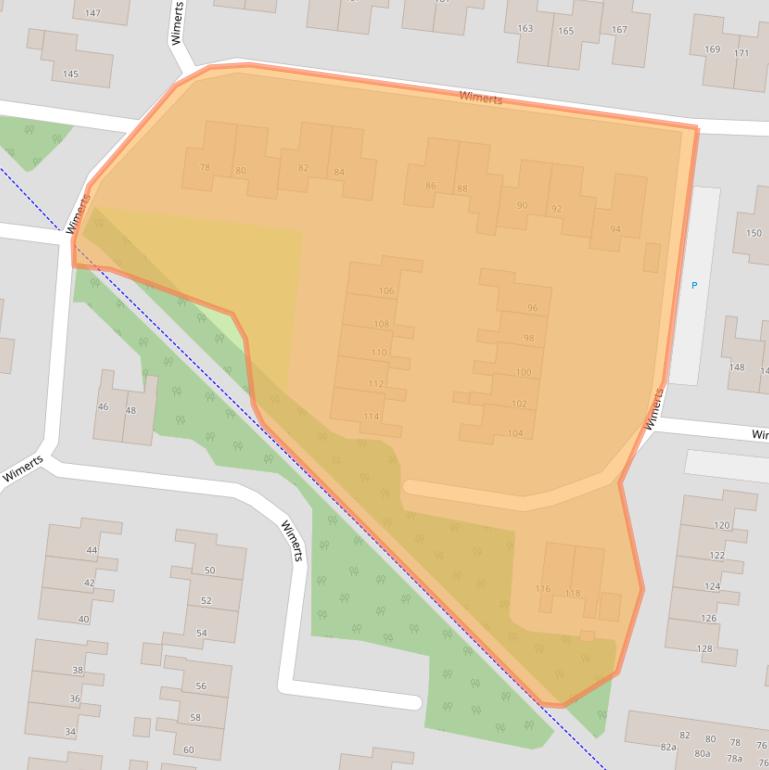 Kaart van postcodegebied 9204GN.