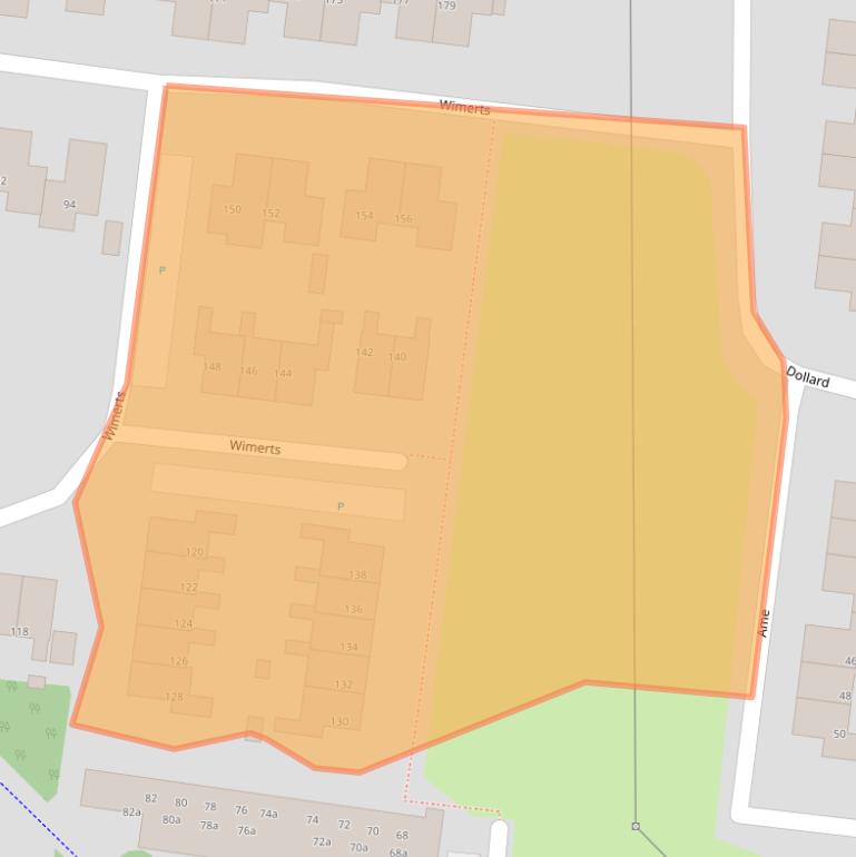 Kaart van postcodegebied 9204GP.