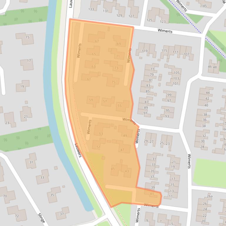 Kaart van postcodegebied 9204GS.