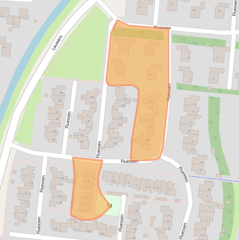 Kaart van postcodegebied 9204HM.